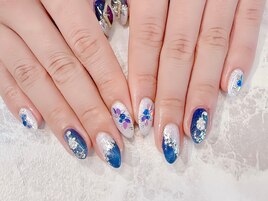 ＃マグネット＃リーフホロ＃銀箔