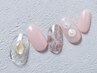 ちょっぴりデザイン【HAND選べる定額ジェル】￥7900〈色・配置変更可〉