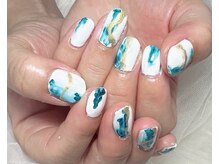 ジェー エス シー ネイル(J.S.C.nail)/定額デザイン/ニュアンス/夏