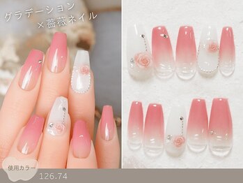 NICENAIL/ジェルネイル/パラジェル/フィルイン/マグネット/長さだし/六甲道駅前店/60種類から選ぶトレンドネイル