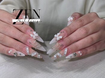 ゼン ネイル デザイン 池袋(ZEN NAIL DESIGN)/ * 長 さだしやり放題×つけ放題