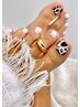 【FOOT】親指アートコース ￥6,500 