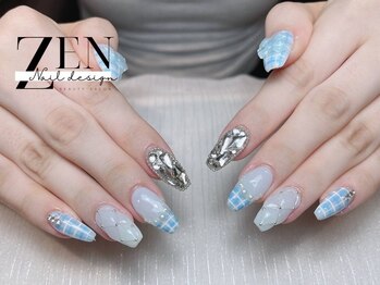 ゼン ネイル デザイン 池袋(ZEN NAIL DESIGN)/題長さだしやり放題×つけ放