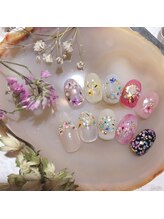 アティックネイルアトリエ(attic nail atelier)/押し花アートコレクション★