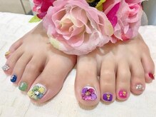 ブリエカドー(Briller Cadeau)/アシメフラワー（フット）