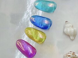 クリアカラーネイル