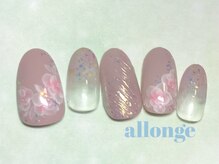 アロンジェ 甲府中央店/春色ネイル☆