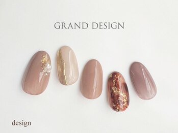 グランドデザイン 穂積店(GRAND DESIGN)/秋色べっこうnail