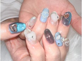 ブルーハートネイル