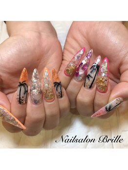 エスフィーネイルサロン ブリーユ(Esfy nailsalon Brille)/夏ネイル