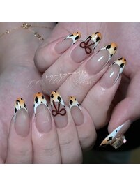 ヒョウ柄フレンチ