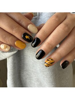 タグネイル(tag nail.)/節分ネイル