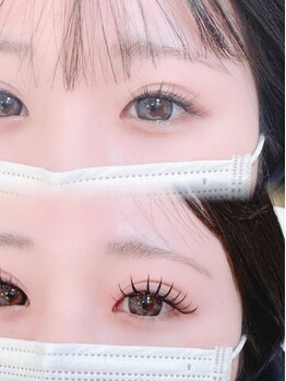 アテオー(ate oh)の写真/豊富なメニュー×高技術で似合うお目元をご提案！トレンドを取り入れたデザインでぱっちり目力UP♪