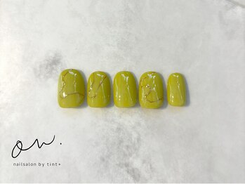 オンドットネイルサロンバイティントプラス(on. nailsalon by tint+)/マンスリーデザイン8980