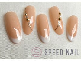 #209【フレンチネイル×ミラー】