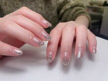 メオネイル(MEO NAIL)/ラメグラデーション