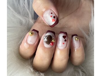 ライフ セカンド(LIFE2nd)/バレンタインネイル