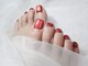ジュエリーネイル ミミ(Jewelry nail mimi)の写真/夏におすすめのフットネイルで足元から可愛く♪ゆったりくつろげる貸切プライベートサロン◎