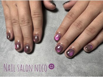 ニコ(nico)/メンズネイル★マグネットジェル