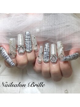 エスフィーネイルサロン ブリーユ(Esfy nailsalon Brille)/ツイードネイル