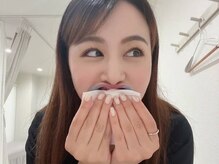 ホワイトニングショップ 旭川店/【手順3】歯と歯茎の水分拭取り