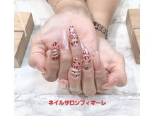 ネイルサロン フィオーレの雰囲気(長さ出しジェルネイル)