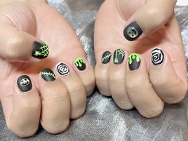 ハロウィンネイル