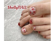 シェリーネイル 東浦和店(ShellyNAIL)/春先フットネイルさくらんぼ★