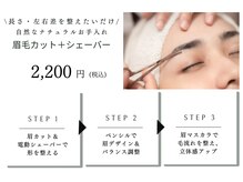 シエル(CIEL)の雰囲気（10分で眉毛のバランスを整えるナチュラルお手入れ）