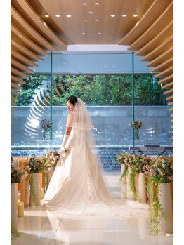 トータルビューティー メルシームーン(Merci Moon)/実際ご来店を頂いていた花嫁様♪