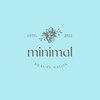 ミニマル(minimal)のお店ロゴ