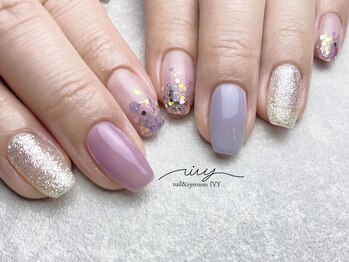 アイヴィー(IVY)/デザイン-ちゅるんネイル