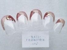 ネイルフロンティア 吉祥寺(NAIL FRONTIER)/ツートーンフレンチ8980円～