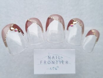 ネイルフロンティア 吉祥寺(NAIL FRONTIER)/ツートーンフレンチ8980円～
