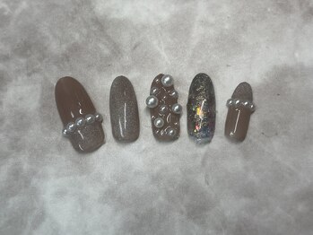 ネイルサロン ネイルクク(Nail KUKU)/2月ゴージャス