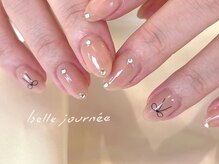 アミ バイ アメリ(AMI by Amelie)/大人リボンネイル:mikako