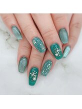 ネイルサロン エーナイン ザ ビッグ豊平店/持ち込みデザイン