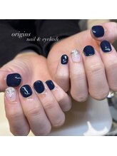ネイルアンドアイラッシュ オリジンズ(Origins)/シンプルネイル★定額6050円