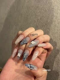 ツイードネイル×定額コース