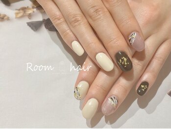 ルームヘアネイル 梅ヶ丘店(Room hair nail)/チョコレートネイル