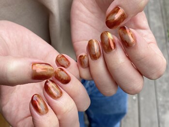 ネイルアルケー(Nail ARCHE)/奥行きべっ甲ネイル