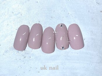 ユーケーネイル(uk nail)/シンプルアート6000円