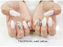 トロピカル(TROPICAL)/埋めつくしネイル