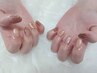 【foot】【hand】フット＆ハンド同時施術　定額ネイル