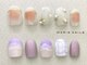マリーネイルズ 近鉄あべのハルカス店(MARIE NAILS)の写真/★人気No.1オフ込みトレンドデザイン¥8800。アフターケアも◎！HAND・FOOT同時可♪１級資格認定講師も在籍