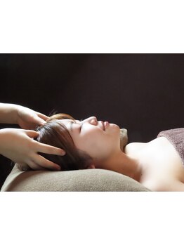 ヘッドスパで癒されたい