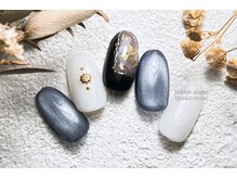 バブル シュガー バイ ネイルクローネ(bublle sugar by.nail crone)/押し花額縁ネイル