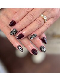 ボルドー/ミラーニュアンス