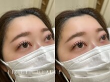 フィズ アイ ビューティ 豊川八幡店(fiz eye beauty)/束感｜まつげパーマ