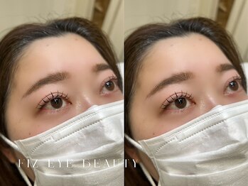 フィズ アイ ビューティ 豊川八幡店(fiz eye beauty)/束感｜まつげパーマ